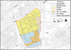 地区計画図拡大画像