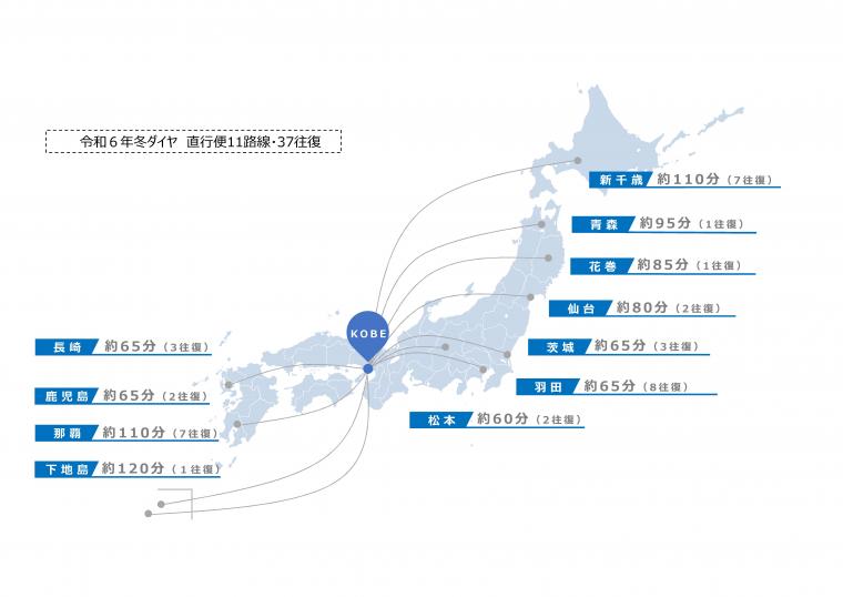 就航都市図2024冬