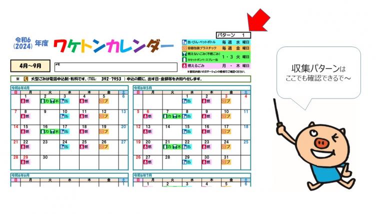 収集パターン確認方法