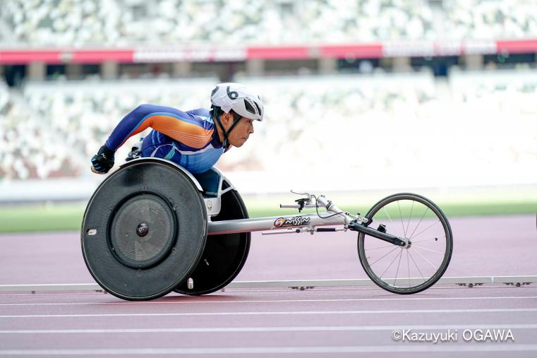 生馬選手　疾走