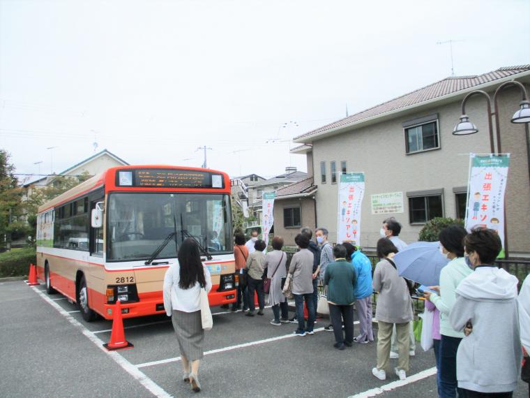 マルシェバスの様子③