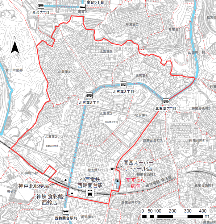 おでかけ号運行範囲